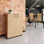 CHOICE hinged door wardrobe | 3 OH, 800 x 1115 mm, amber oak