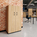CHOICE Armoire de porte d'aile | 4 oh, 800 x 1465 mm, chêne ambre - 1 Thumbnail Image