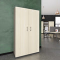 CHOICE Armoire de porte d'aile | 5 oh, 1000 x 1820 mm, cendres gris / sable cubanite - 1 Thumbnail Image