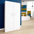 CHOICE Wing door cabinet | 5 Oh, 1000 x 1820 mm, white - 1 Thumbnail Image