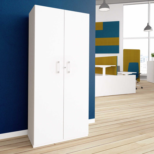 CHOICE Flügeltürenschrank | 5 OH, 800 x 1820 mm, Weiss