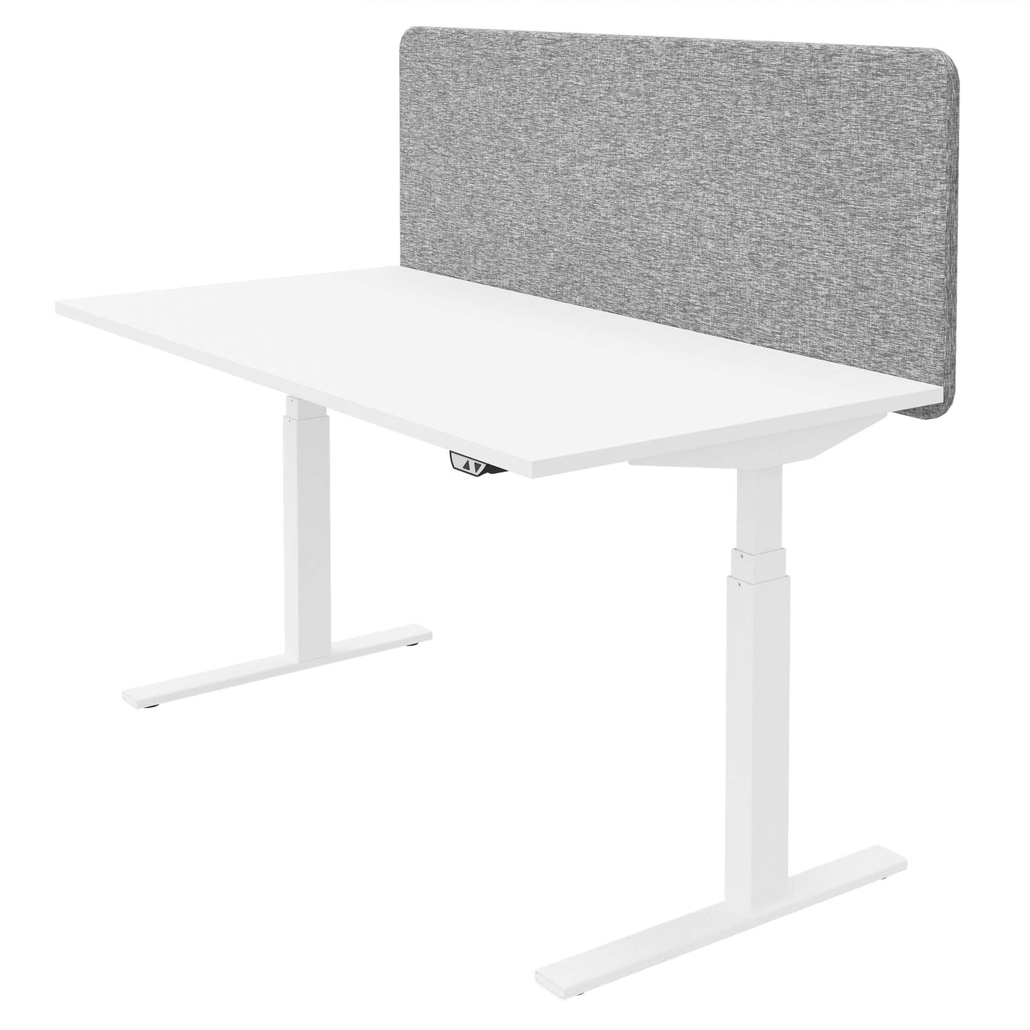 TOP Partition de table acoustique | 595 mm de haut, couverture en polyester berta