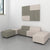 MODUS Panneau mural acoustique | Revêtement mural, système complet, couverture de laine Velito - beige / braun