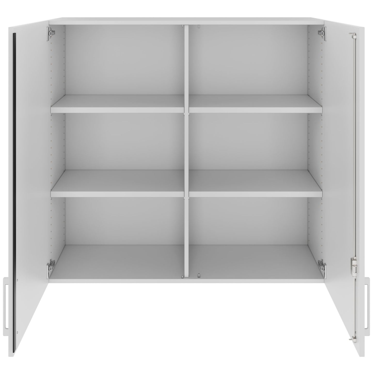 PRO Aufsatzschrank | 3 OH, 800 - 1200 x 1110 mm, Soft-Close, Grau