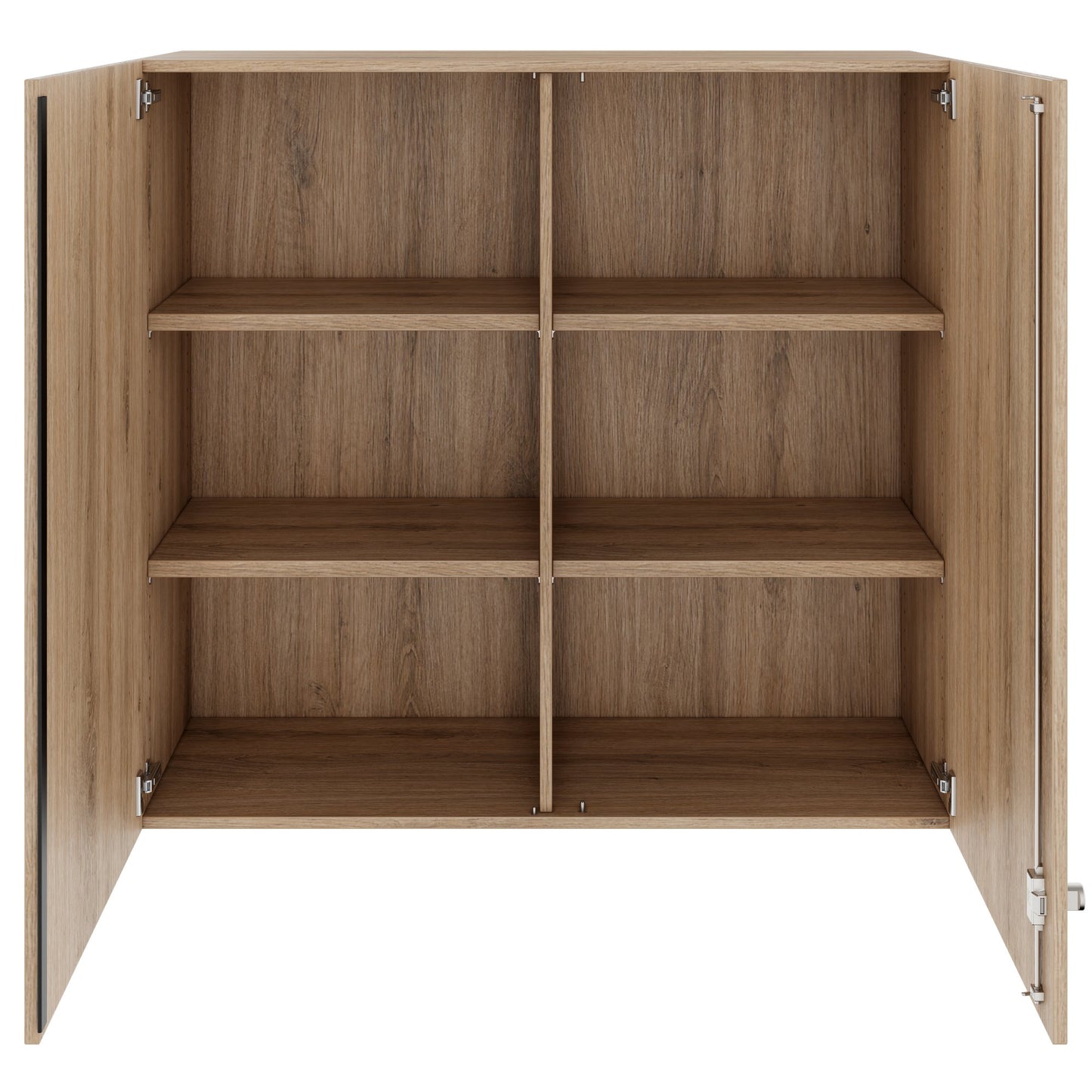 PRO Aufsatzschrank | 3 OH, 800 - 1200 x 1110 mm, Soft-Close, Natureiche