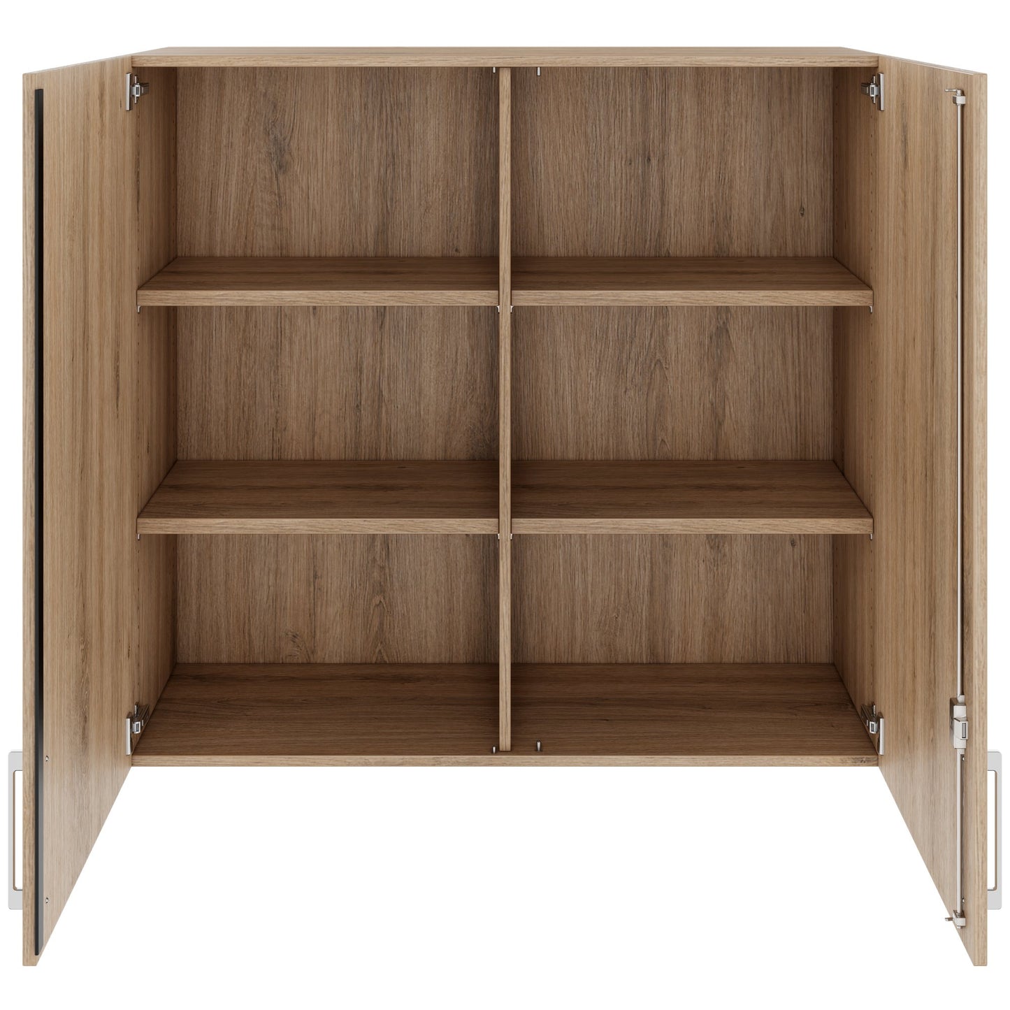 PRO Aufsatzschrank | 3 OH, 800 - 1200 x 1110 mm, Soft-Close, Natureiche