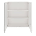 PRO Top Cabinet | 3 OH, 800 - 1200 x 1110 mm, morbido, bianco - 3 Thumbnail Image