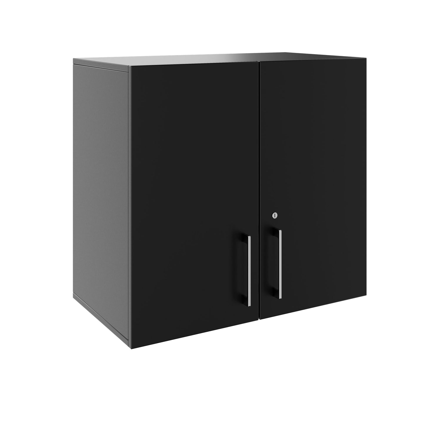 PRO Aufsatzschrank | 2 OH, 800 - 1200 x 740 mm, Soft-Close, Schwarz
