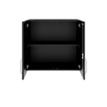 PRO Aufsatzschrank | 2 OH, 800 - 1200 x 740 mm, Soft-Close, Schwarz - 3 Thumbnail Image