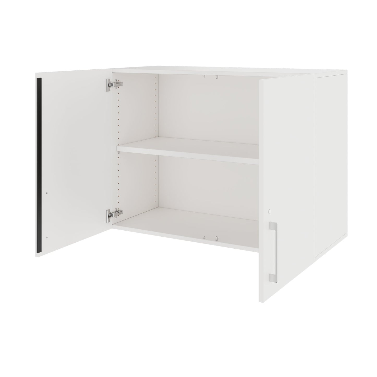 PRO Top Cabinet | 2 OH, 800 - 1200 x 740 mm, morbido -close, bianco