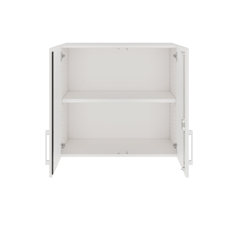 PRO Top Cabinet | 2 OH, 800 - 1200 x 740 mm, morbido -close, bianco