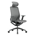 Bloom office swivel chair | 3D armrests, headrest, gray - 1 Thumbnail Image