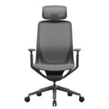 Bloom office swivel chair | 3D armrests, headrest, gray - 6 Thumbnail Image