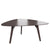 BRALCO RAIL meeting table | Triangular, 1794 x 1716 mm (6 people), real wood, carbon oak