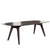 BRALCO RAIL meeting table | Boat shape 2400 - 2800 mm (8 - 10 people) | Real wood, carbon oak