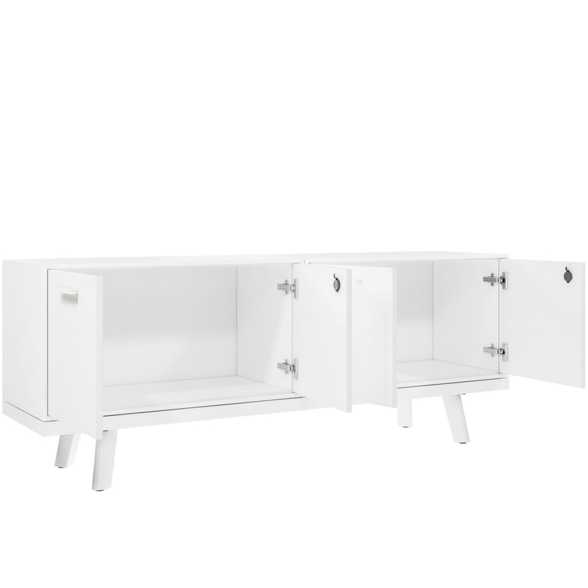 Bralco RAIL Punti di bassa bordo | 1,5 OH, 1603 x 400 mm, bianco di quercia