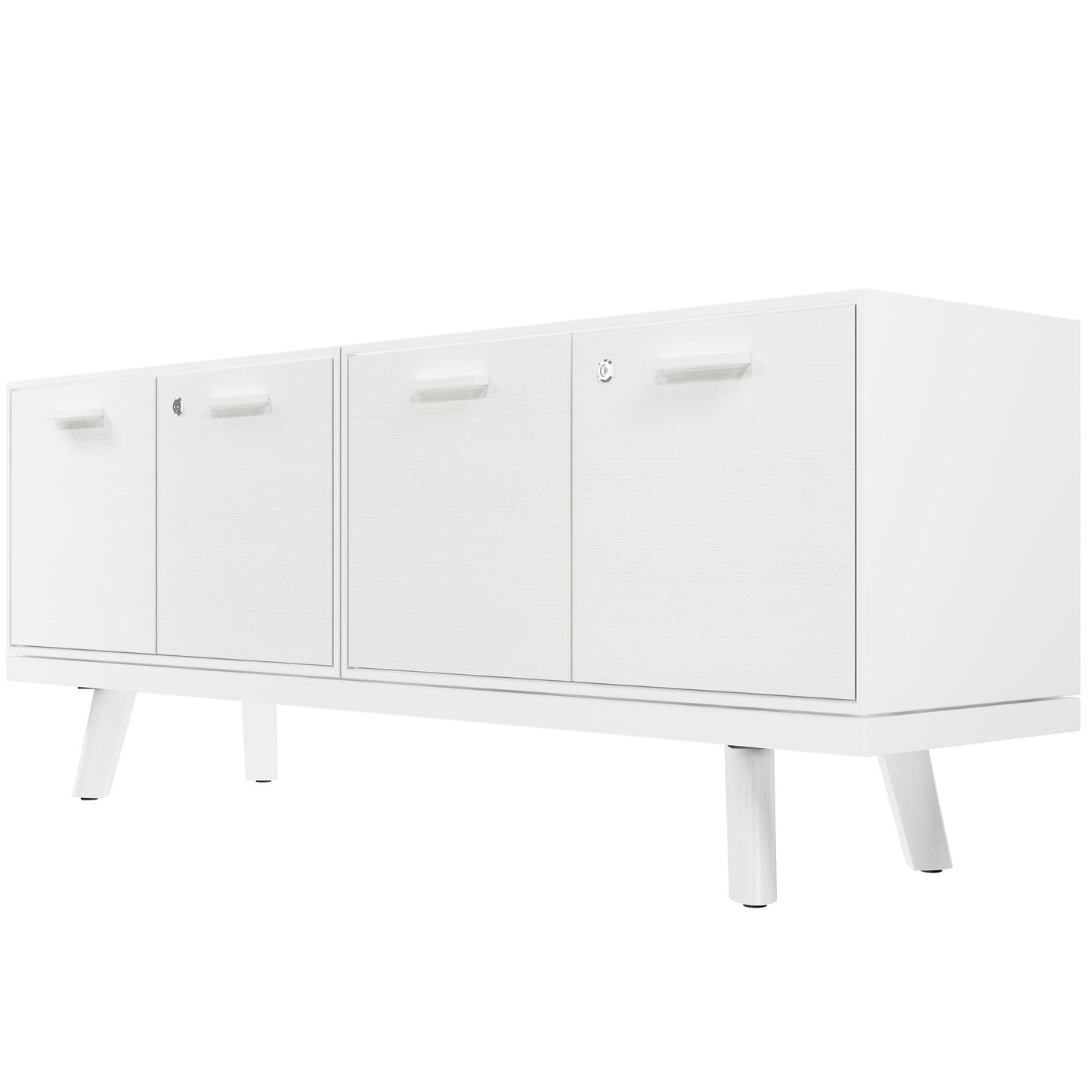 Bralco RAIL Punti di bassa bordo | 1,5 OH, 1603 x 400 mm, bianco di quercia