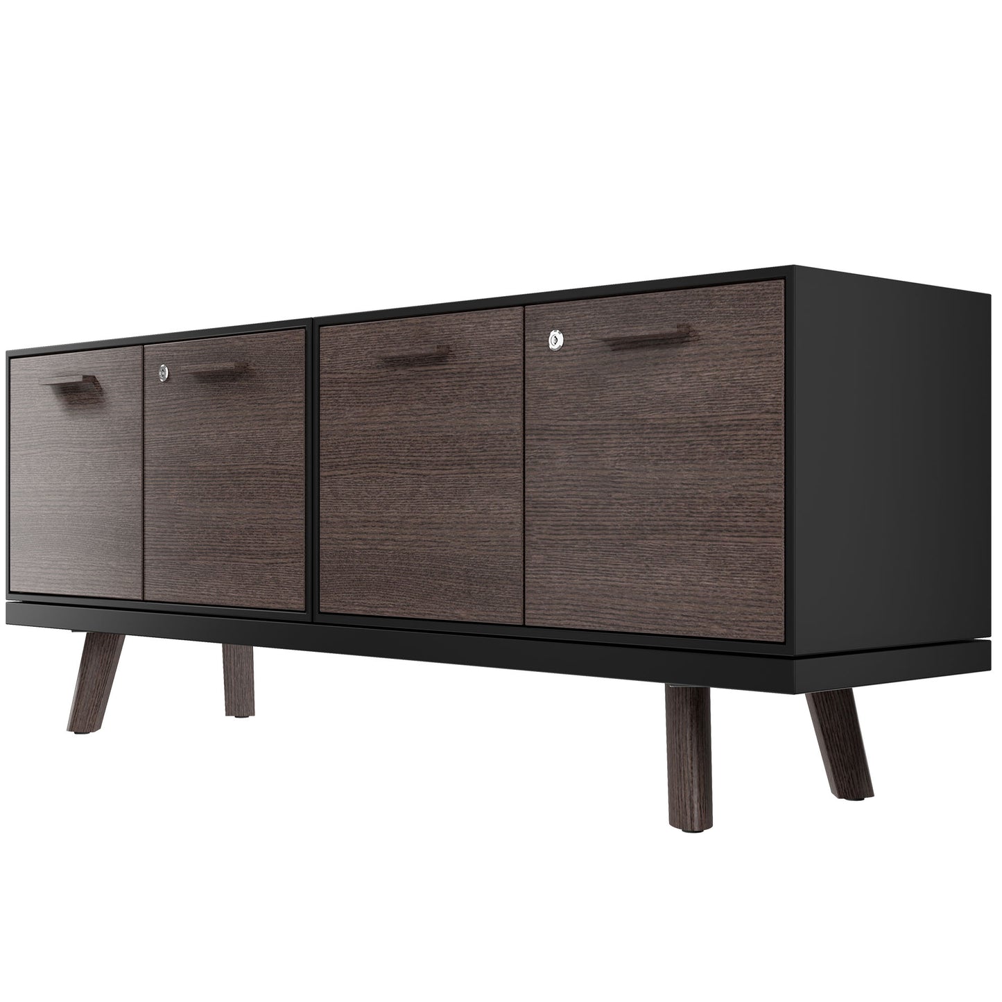 Bralco RAIL Punti di bassa bordo | 1,5 OH, 1603 x 400 mm, carbonio di quercia
