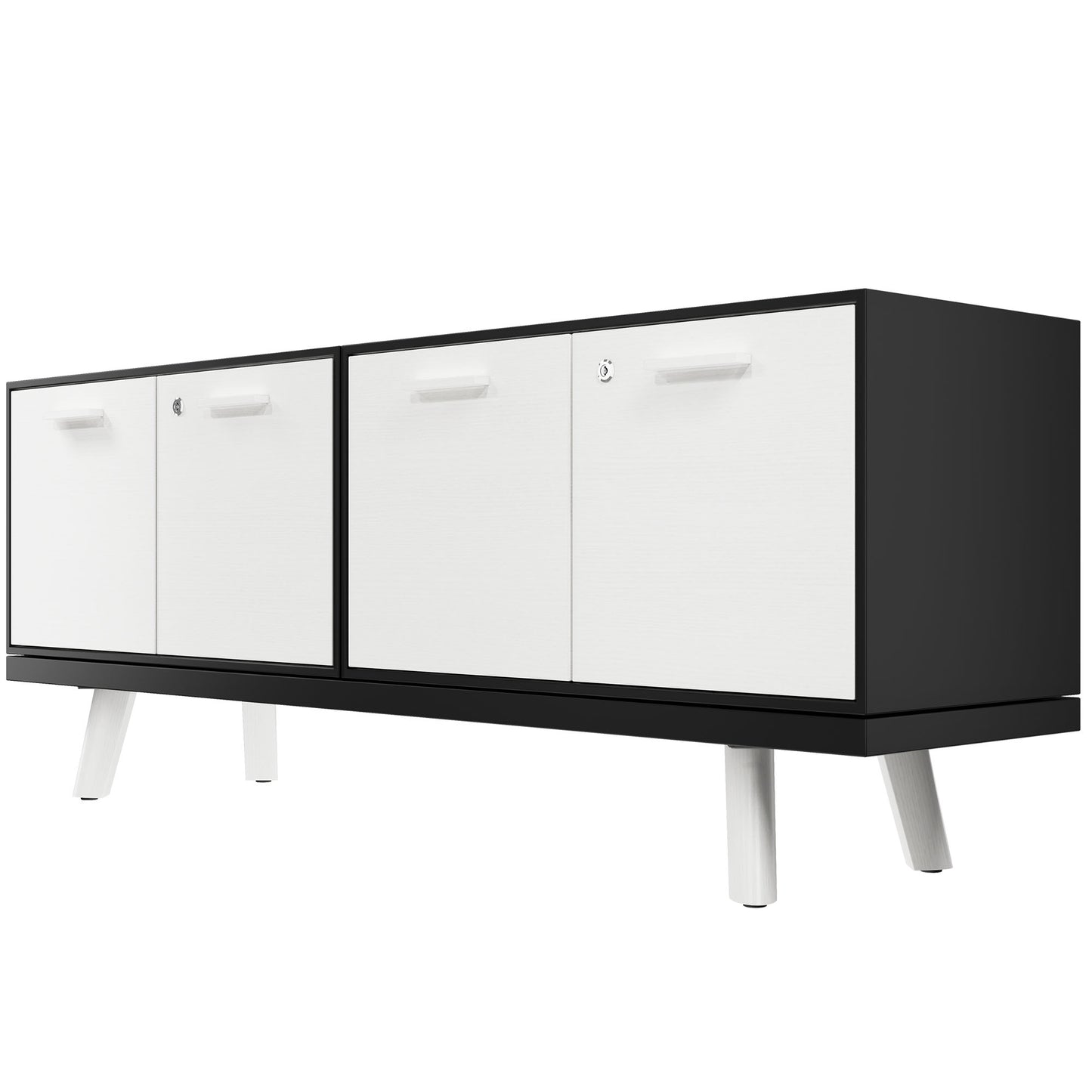 Bralco RAIL Punti di bassa bordo | 1,5 OH, 1603 x 400 mm, bianco di quercia