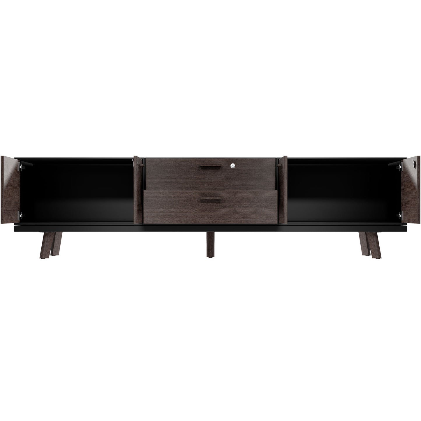 Bralco RAIL Punti di bassa bordo | 1,5 OH, 2400 x 400 mm, carbonio di quercia