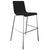 MOON Bar stool | Stackable, 4-foot frame, padded seat, polyester cover Berta