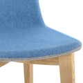 TWIST&SIT Barhocker | Massivholz-Gestell, 635 mm Sitzhöhe, Wollbezug SYNERGY - 12 Thumbnail Image