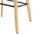 TWIST&SIT Barhocker | Massivholz-Gestell, 635 mm Sitzhöhe, Wollbezug SYNERGY - 16 Thumbnail Image