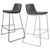 TWIST&SIT Sgabello da bar | Frame di coppia, altezza del sedile da 635 mm, copertura di lana sinergia