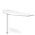 NOVA U Meeting Table Extension | 1640 x 600 mm, White