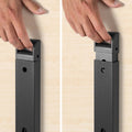 MARA - ARGO TILTING Conference table | mobile, foldable, 1600 x 800 mm, maple - 6 Thumbnail Image