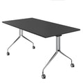 MARA - ARGO TILTING Table de réunion | À roulettes, pliable, 1600 x 800 mm, anthracite - 3 Thumbnail Image