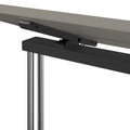 MARA - ARGO TILTING Meeting Table | Mobile, foldable, 1600 x 800 mm, Cubanit Grey - 5 Thumbnail Image
