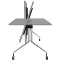 MARA - ARGO TILTING Conference table | Mobile, foldable, 1600 x 800 mm, Pearl gray - 4 Thumbnail Image