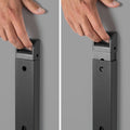 MARA - ARGO TILTING Conference table | Mobile, foldable, 1600 x 800 mm, Pearl gray - 7 Thumbnail Image