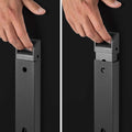 MARA - ARGO TILTING Meeting table | Mobile, foldable, 1600 x 800 mm, Black - 7 Thumbnail Image