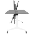 MARA - SAVIO TILTING Klapptisch | Rollbar, klappbar, 1600 x 800 mm, Perlgrau - 8 Thumbnail Image