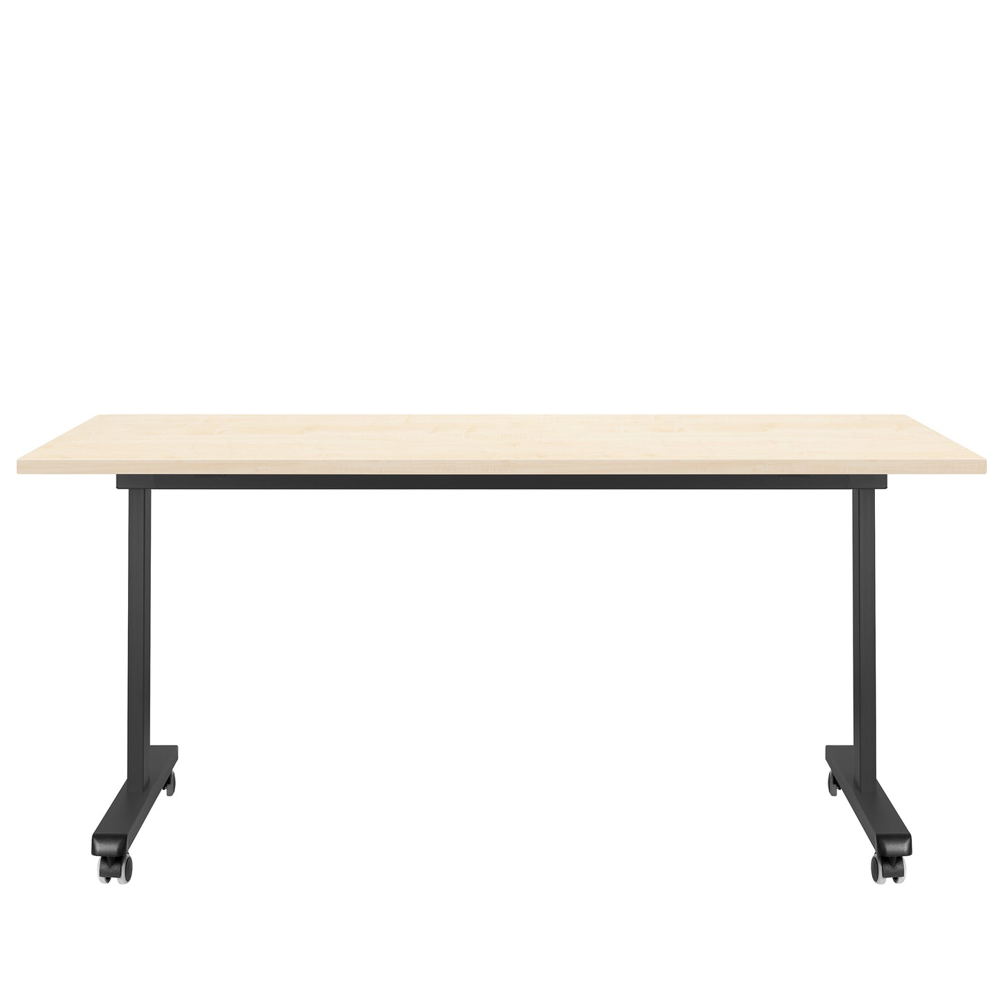 MARA - TILTING Folding table | Rollable, foldable, 1600 x 800 mm, maple