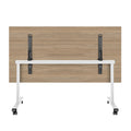 MARA - TILTING Klapptisch | Rollbar, klappbar, 1600 x 800 mm, Bernsteineiche - 4 Thumbnail Image