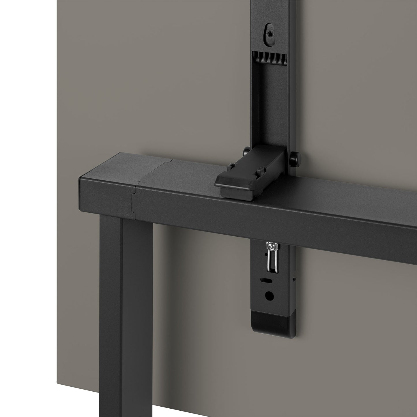 Mara - TILTING Table pliante | Roulable, pliable, 1600 x 800 mm, gris cubanite