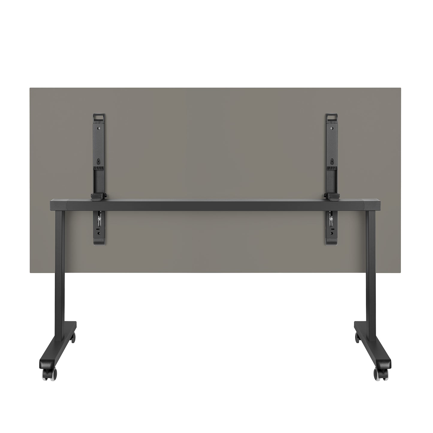 Mara - TILTING Table pliante | Roulable, pliable, 1600 x 800 mm, gris cubanite