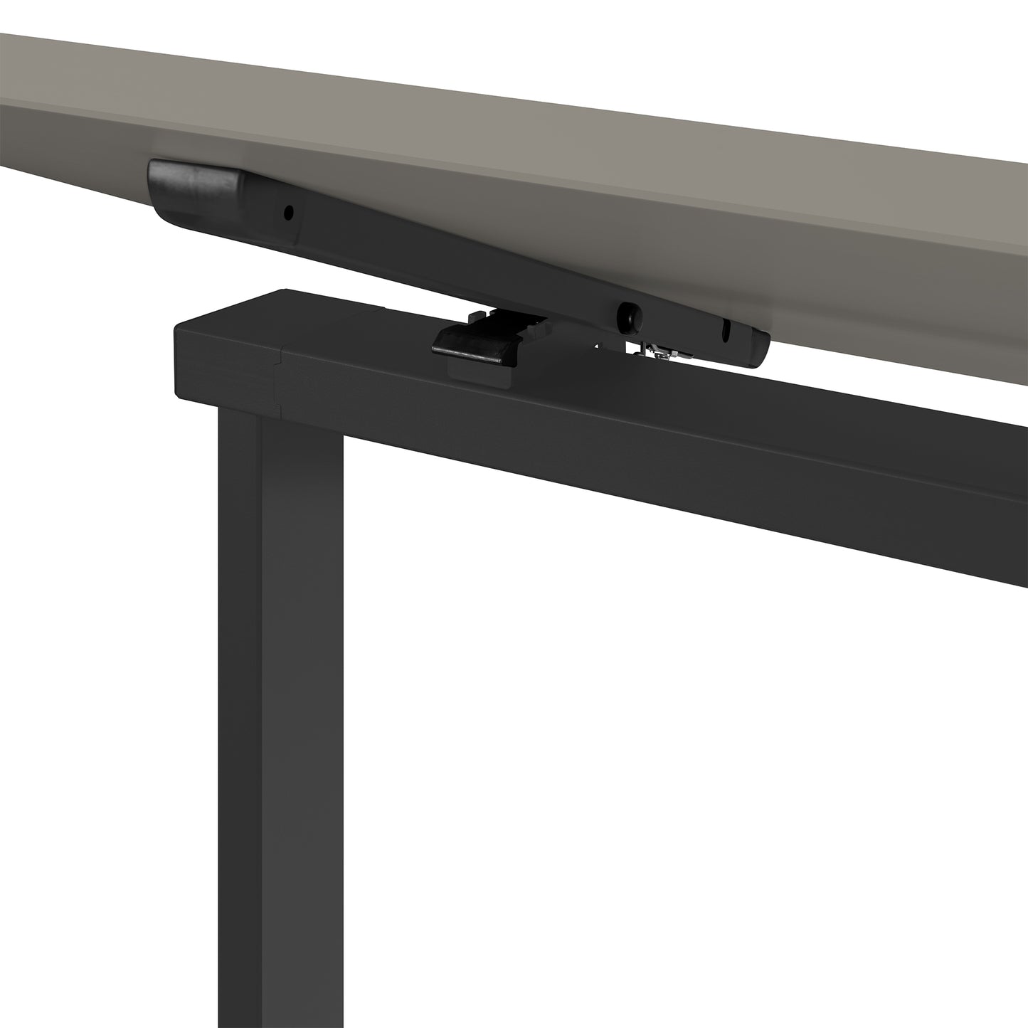 Mara - TILTING Table pliante | Roulable, pliable, 1600 x 800 mm, gris cubanite
