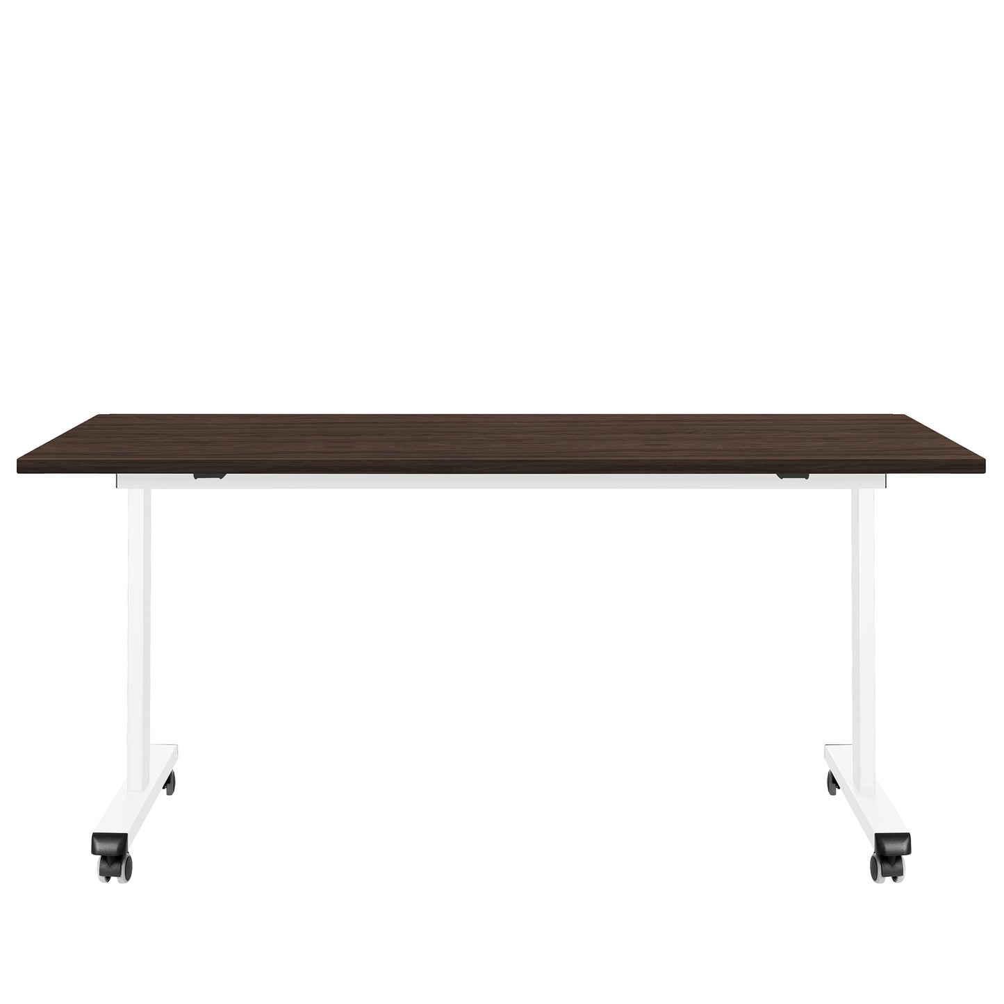 Mara - TILTING Table pliante | Roulable, pliable, 1600 x 800 mm, noix
