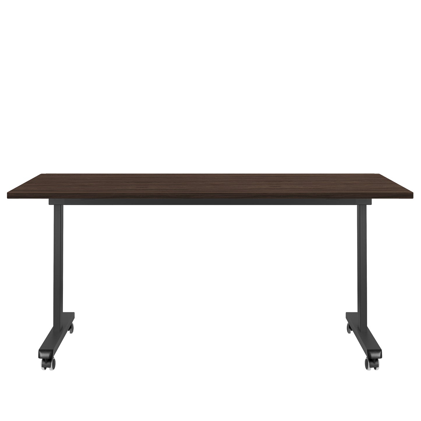 Mara - TILTING Table pliante | Roulable, pliable, 1600 x 800 mm, noix