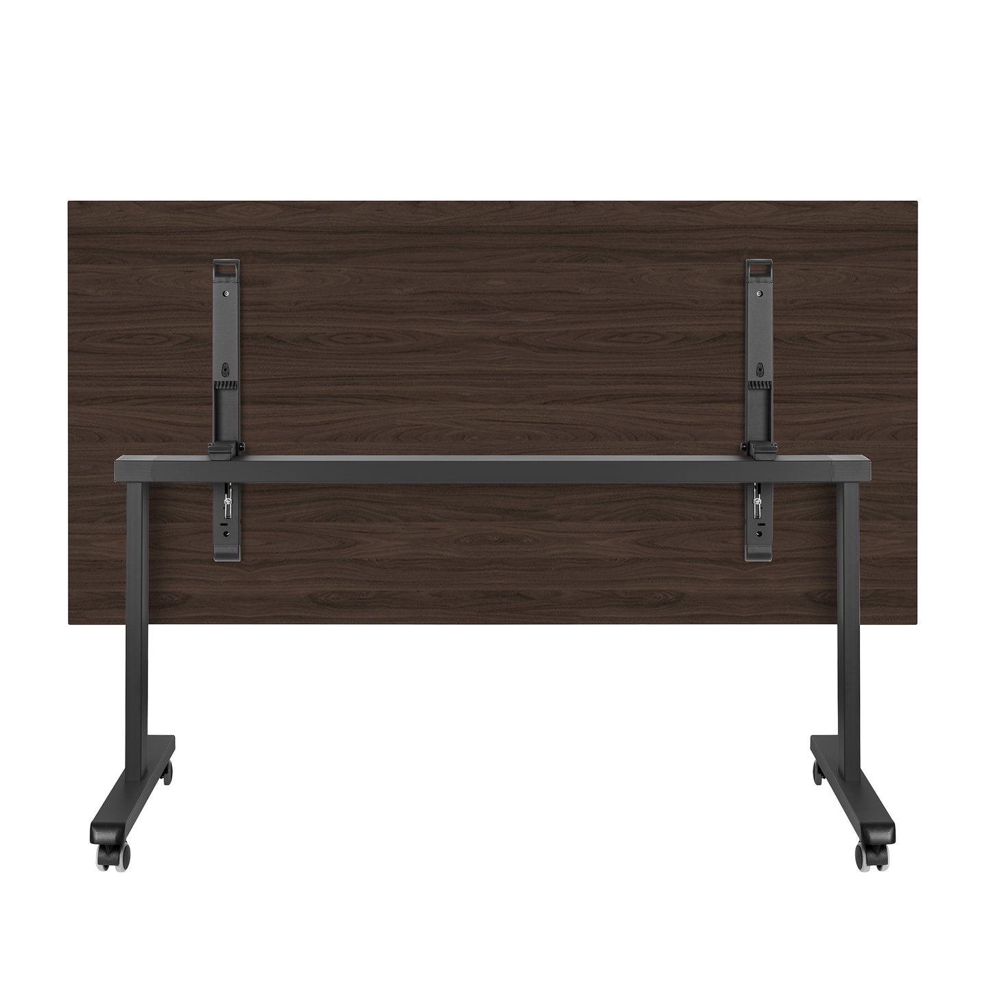 Mara - TILTING Table pliante | Roulable, pliable, 1600 x 800 mm, noix