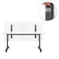 MARA - TILTING Klapptisch | Rollbar, klappbar, 1600 x 800 mm, Nussbaum - 7 Thumbnail Image