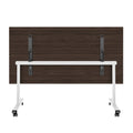 MARA - TILTING Klapptisch | Rollbar, klappbar, 1600 x 800 mm, Nussbaum - 4 Thumbnail Image