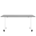 MARA - TILTING Table pliante | Roulante, pliable, 1600 x 800 mm, gris perle - 1 Thumbnail Image