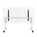 MARA - TILTING Folding table | Rollable, foldable, 1600 x 800 mm, white - 3 Thumbnail Image