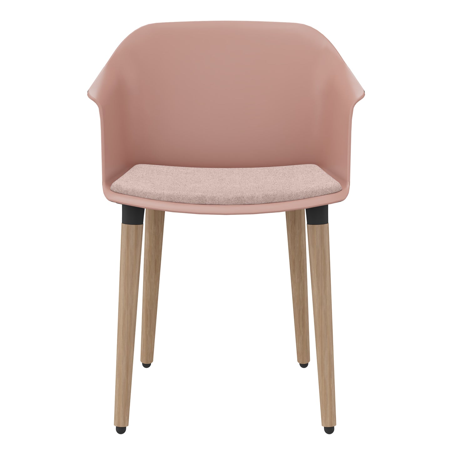 POLYTONE-C Visiteur et président de la conférence | Cadre en bois massif, couleur ancienne rose