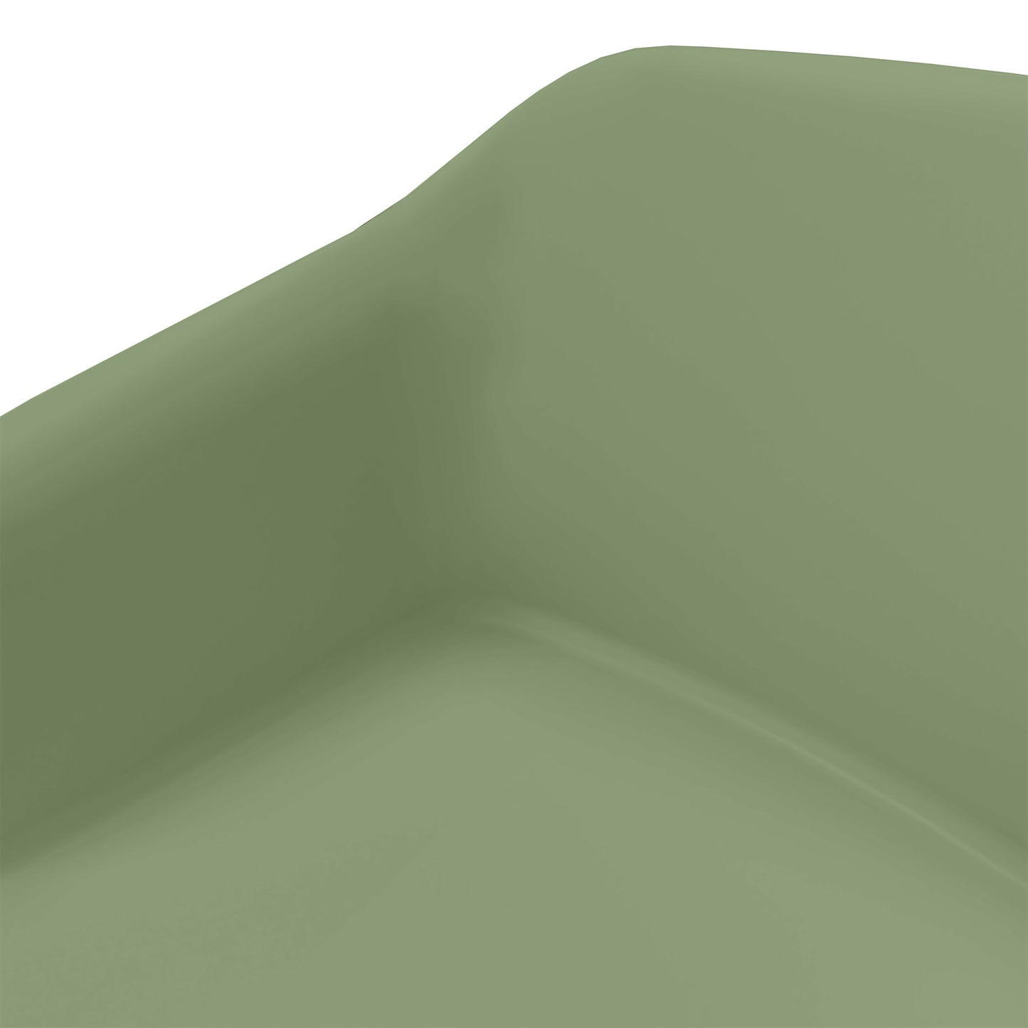 POLYTONE-C Besucher- und Konferenzstuhl | Massivholz-Gestell, Farbe Avocadogrün